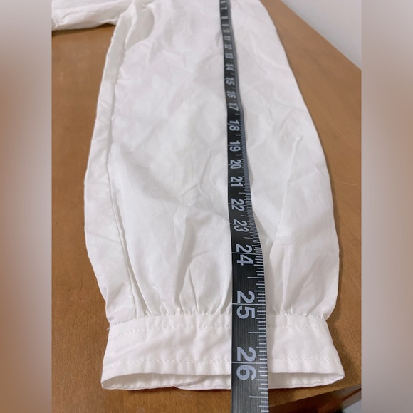 Puff Sleeve Peplum Top - Picture 6 of 13